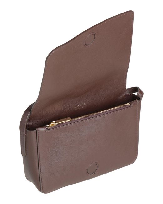 Mansur Gavriel Brown Cross-Body Bag