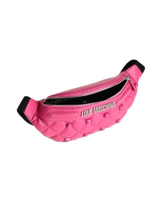 Love Moschino Bum Bag in Pink | Lyst
