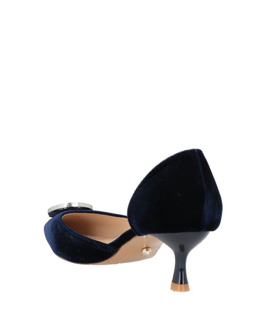 Twenty Four Haitch Black Pumps