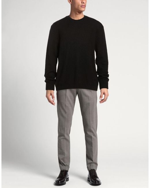 DRESSISM. Black Sweater Acrylic, Wool, Alpaca Wool for men