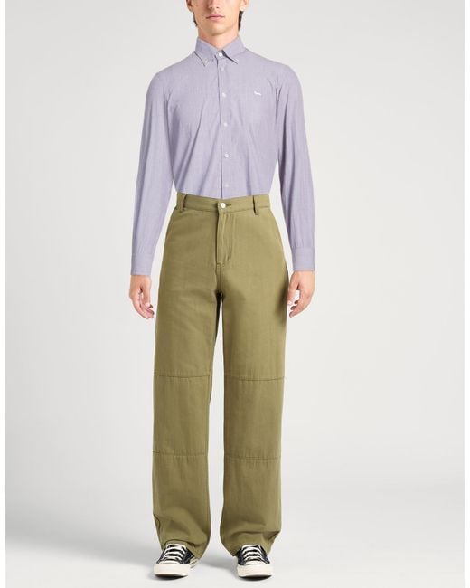 Harmont & Blaine Purple Shirt Cotton for men