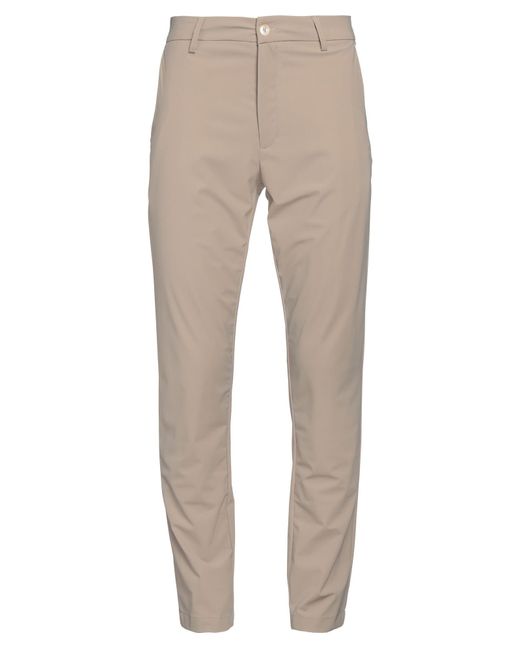Cruna Natural Taupe Pants Polyester, Elastane for men