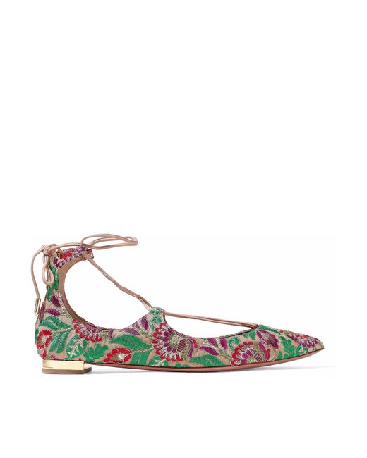 aquazzura flats sale