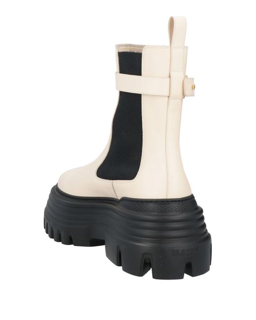 Bally White Stiefelette