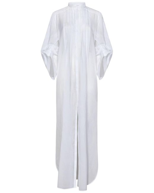 Vestido largo Alberta Ferretti de color White