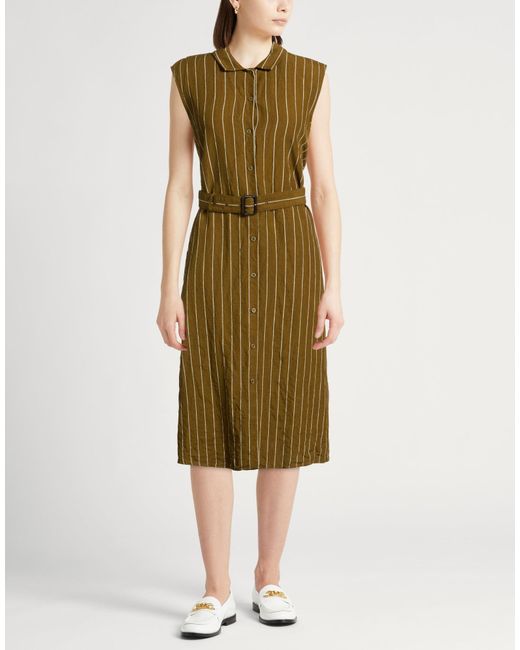 Aspesi Green Midi Dresses