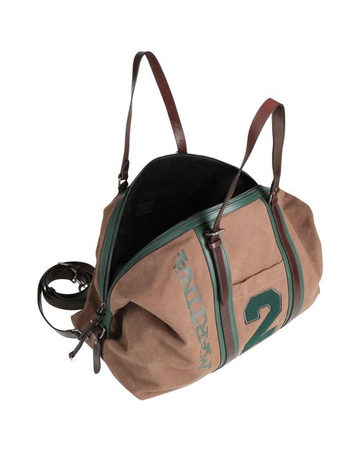 La Martina Brown Duffel Bags