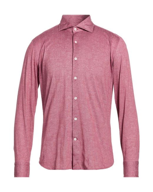 Sonrisa Pink Shirt for men