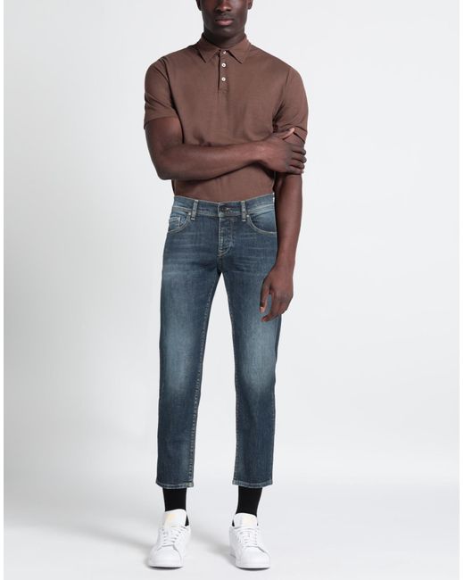 0/zero Construction Blue Denim Trousers for men