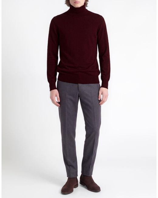 Col Roulé Alpha Studio pour homme en coloris Red