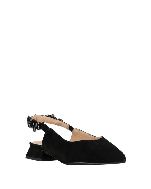 Alma En Pena. Black Ballet Flats
