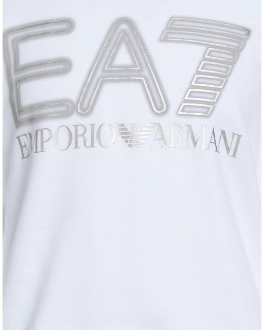 EA7 White Sweatshirt for men