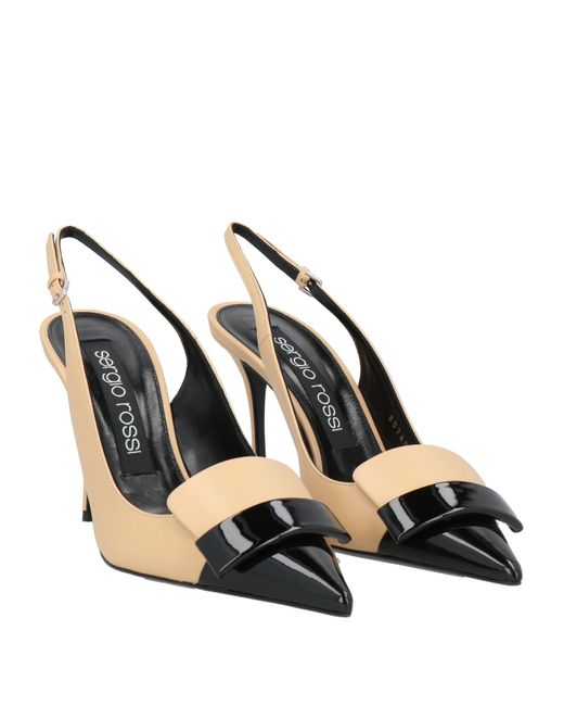 Sergio Rossi Metallic Pumps Leather