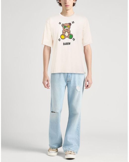 Barrow White T-Shirts for men