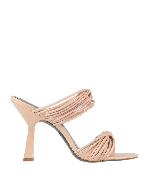 Patrizia Pepe Pink Sandals Leather