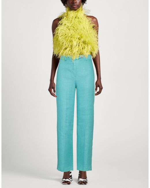 ViCOLO Blue Pants Linen