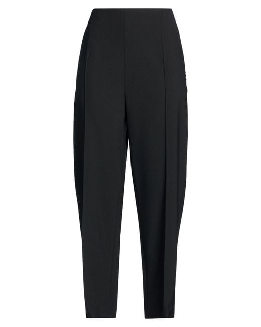 Marni Black Pants Polyester, Virgin Wool, Elastane