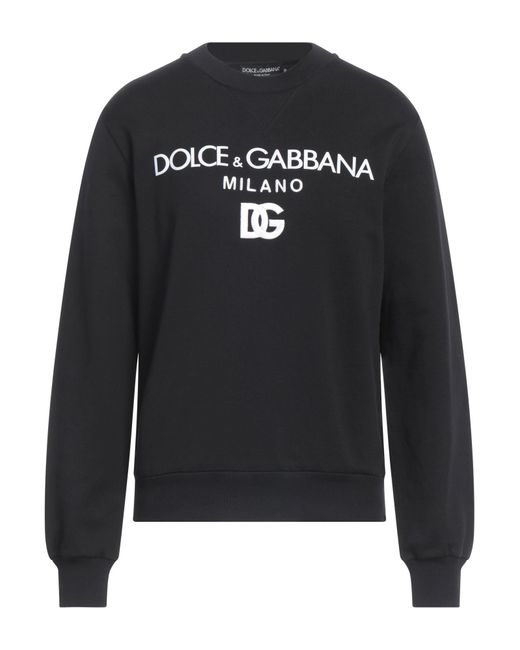 Felpa di Dolce & Gabbana in Black da Uomo