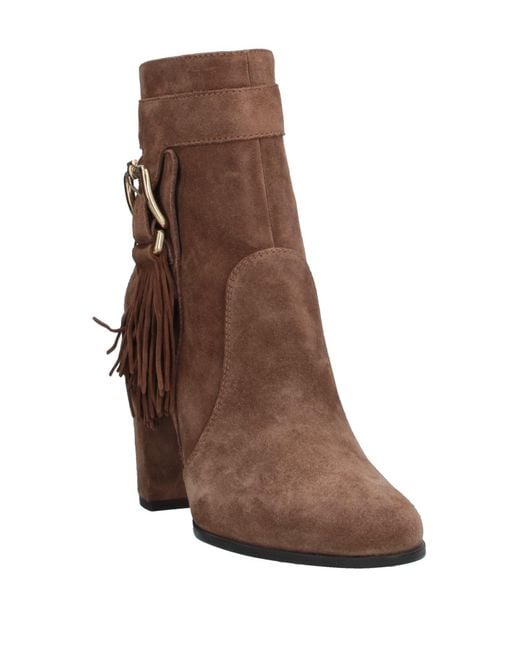 Tod's Brown Ankle Boots