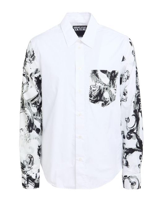 Versace Jeans Couture Men's White Shirt Cotton