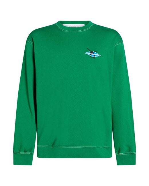 Department 5 Green Sweatshirt Cotton for men