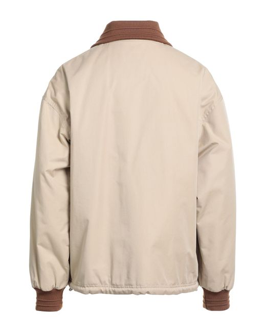 KENZO Natural Jacket Cotton, Polyamide for men