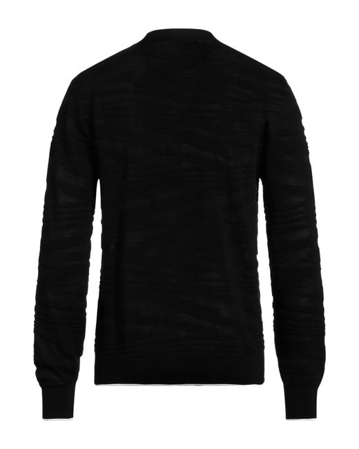 Missoni Black Cardigan Wool, Viscose for men