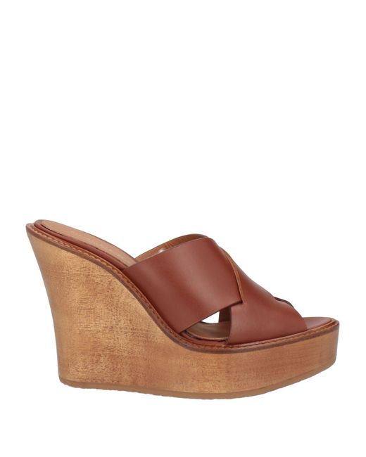 Mules & Sabots Paloma Barceló en coloris Brown