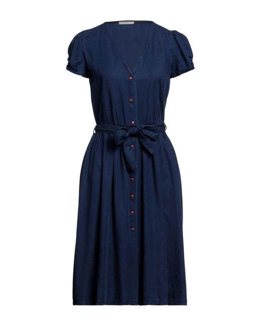 Sessun Blue Midi Dress
