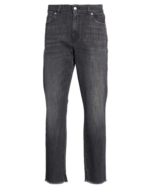 Grifoni Gray Jeans Cotton, Elastane for men