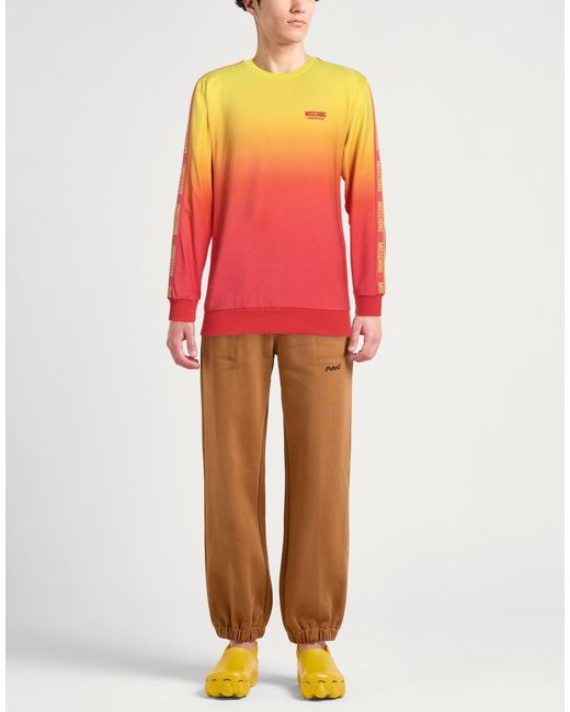 Moschino Pink Sweatshirt for men