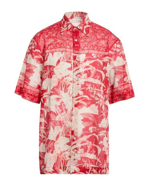 Pierre Louis Mascia Red Shirts for men