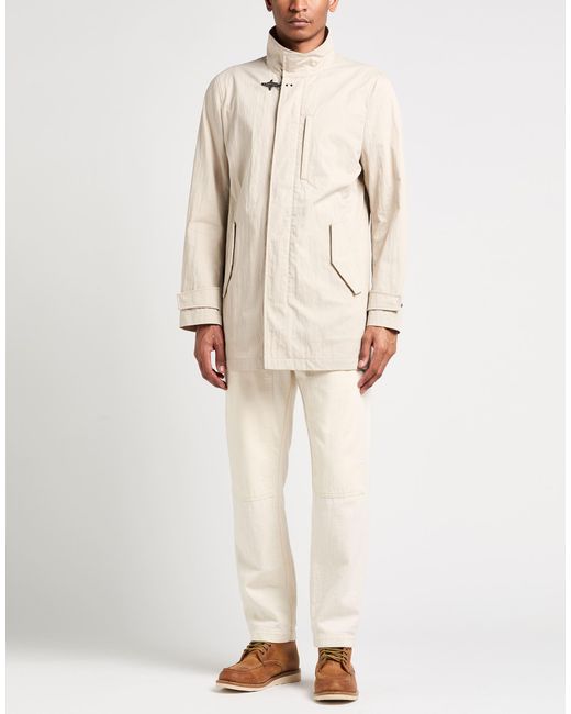 Fay Natural Overcoat & Trench Coat for men