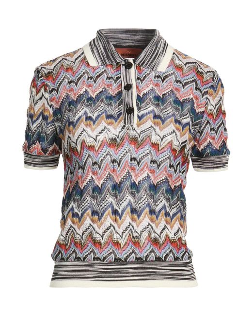 Missoni White Polo Shirt