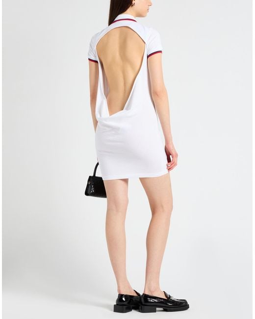 DSquared² White Mini Dress