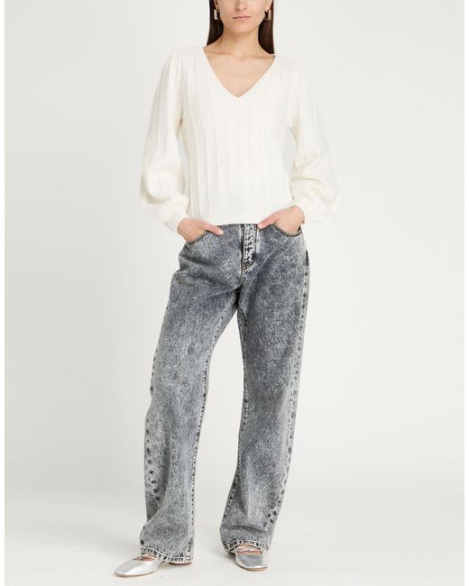 Guess White Sweaters