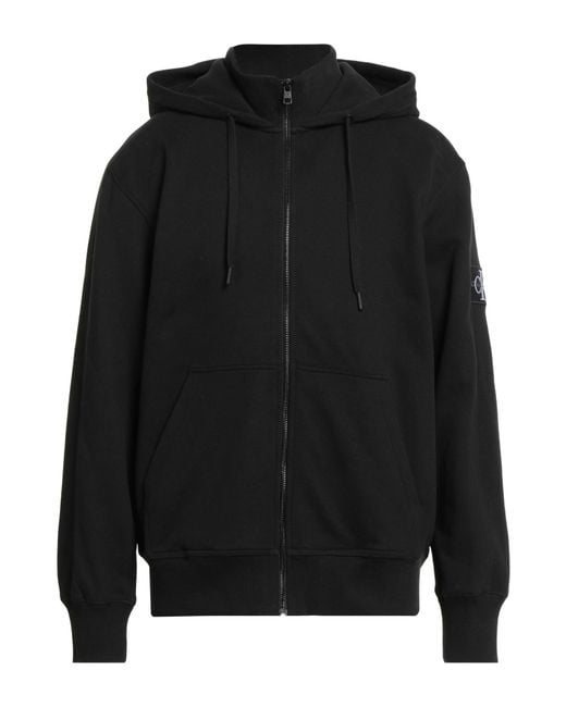 Calvin Klein Black Sweatshirt Cotton for men