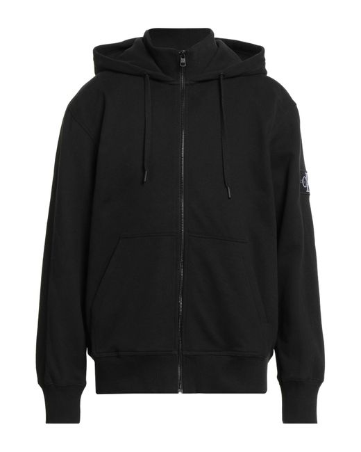 Calvin Klein Black Sweatshirt Cotton for men