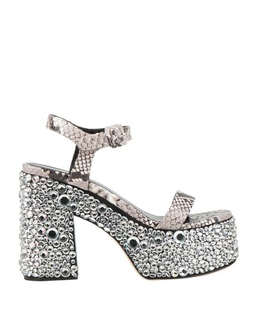 HAUS OF HONEY White Sandals
