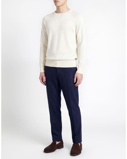 Windsor. White Jumper for men