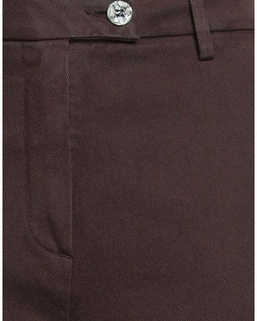 RE_HASH Brown Pants Cotton, Lyocell, Elastane