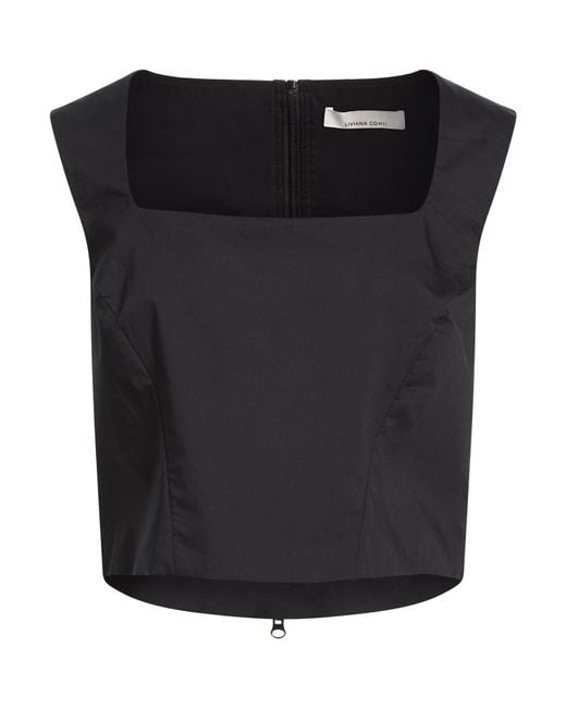 Liviana Conti Black Tops