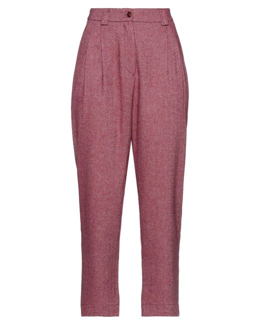 FACE TO FACE STYLE Red Trouser