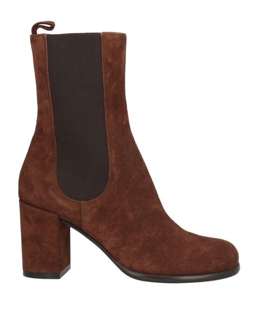 Sergio Rossi Brown Ankle Boots