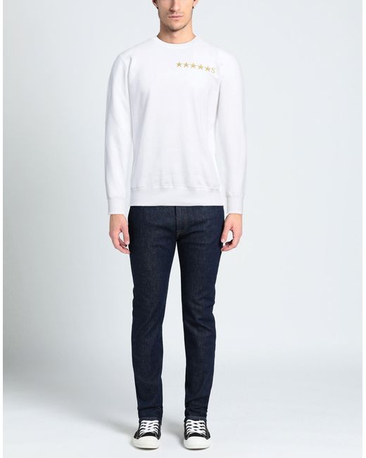 Sudadera Fivestars de hombre de color White