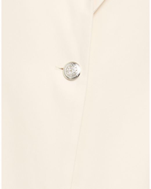 Siste's Natural Ivory Suit Polyester, Elastane