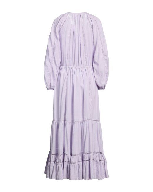 Isabel Marant Purple Maxi Dress