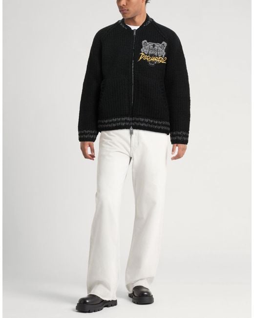 DSquared² Black Cardigans for men