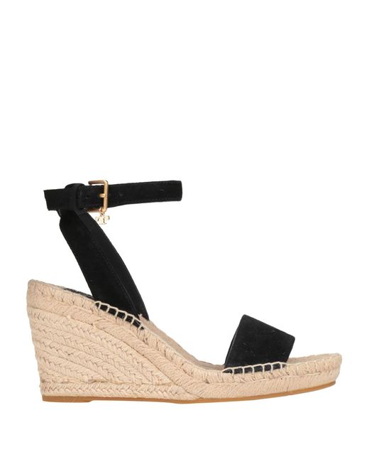Tory Burch Black Espadrilles
