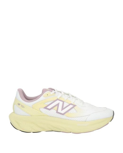 New Balance White Trnqb Sneakers Textile Fibers, Synthetic Fibers for men